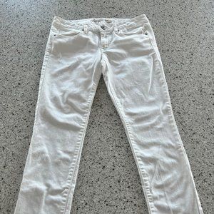 American Eagle white skinny jean